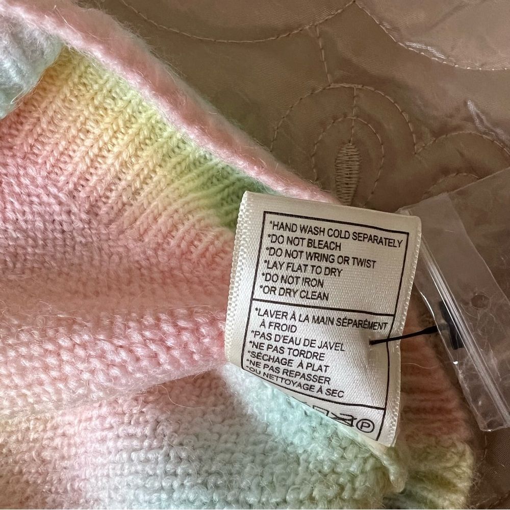 BB Dakota by Steve Madden Wool Blend Ombre Sweater NEW Size Large - Picture 6 of 7